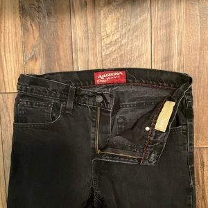 Mens black Arizona skinny jeans